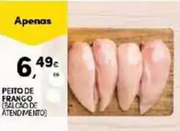 Continente Peito de frango (balcao de atendimento) promoção
