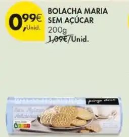 Pingo Doce Bolacha maria sem açúcar promoção