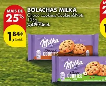 Pingo Doce Bolachas milka promoção
