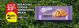 Pingo Doce Bolachas cookies sensations milka promoção