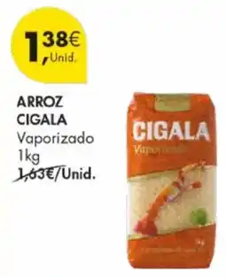 Pingo Doce ARROZ CIGALA Vaporizado promoção
