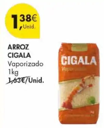 Pingo Doce ARROZ CIGALA Vaporizado promoção