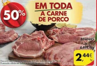 Pingo Doce Bifanas A Granel promoção