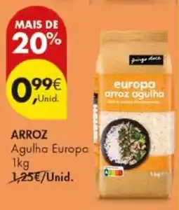 Pingo Doce ARROZ Agulha Europa promoção