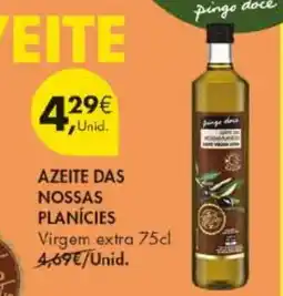 Pingo Doce Azeite das nossas planícies virgem extra promoção