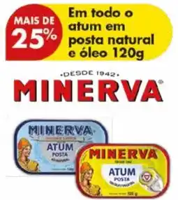 Pingo Doce Em todo o atum em posta natural e óleo promoção