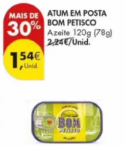 Pingo Doce Atum em posta bom petisco azeite promoção