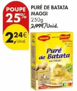 Pingo Doce Puré de batata maggi promoção