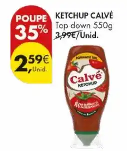 Pingo Doce Ketchup calvé promoção