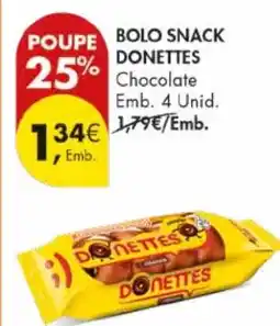 Pingo Doce Bolo snack donettes promoção