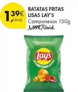 Pingo Doce Batatas fritas lisas lay's promoção