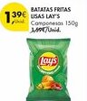 Pingo Doce Batatas fritas lisas lay's promoção