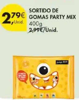 Pingo Doce Sortido de gomas party promoção