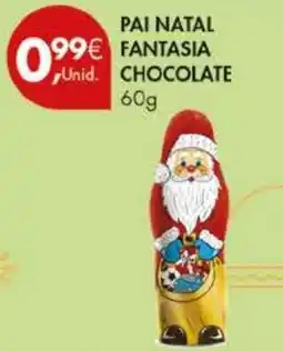 Pingo Doce Pai natal fantasia chocolate promoção