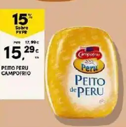 Continente Peito peru campofrio promoção