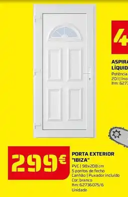 Bricomarché Porta exterior "ibiza" promoção