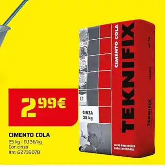 Bricomarché Cimento cola promoção