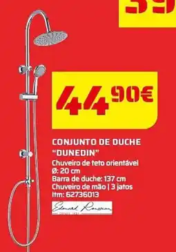 Bricomarché Conjunto de duche "dunedin" promoção