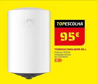 Bricomarché Termoacumulador promoção