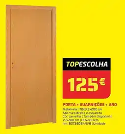 Bricomarché Porta + guarnições + aro promoção