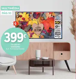 E.Leclerc Tv led 55" samsung promoção