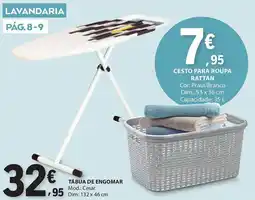 E.Leclerc Tábua de engomar promoção