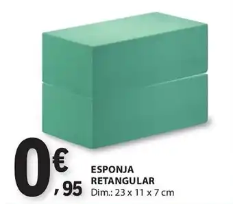 E.Leclerc Esponja retangular promoção