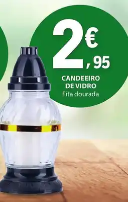 E.Leclerc Candeeiro de vidro promoção