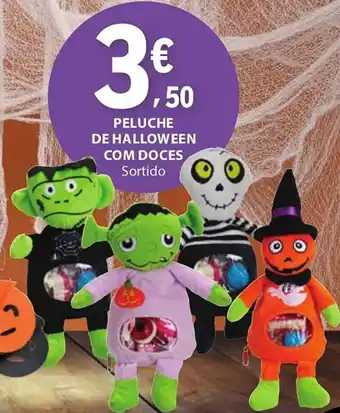 E.Leclerc Peluche de halloween com doces sortido promoção