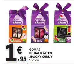 E.Leclerc Gomas de halloween spooky candy sortido promoção