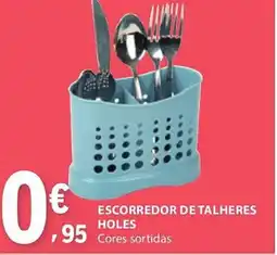 E.Leclerc Escorredor de talheres holes promoção