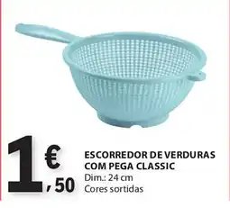 E.Leclerc Escorredor de verduras com pega classic promoção