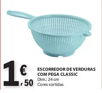 E.Leclerc Escorredor de verduras com pega classic promoção