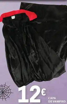 E.Leclerc Capa de vampiro promoção