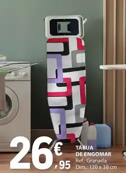 E.Leclerc Tábua de engomar promoção