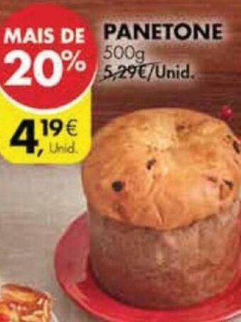 Pingo Doce Panetone 500g promoção