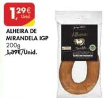 Pingo Doce Alheira de Mirandela IGP 200g promoção