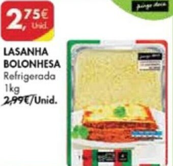 Pingo Doce Lasanha Bolonhesa 1kg promoção