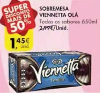 Pingo Doce Sobremesa Viennetta Olá 650ml promoção