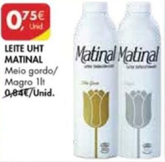Pingo Doce Leite UHT Matinal 1lt promoção