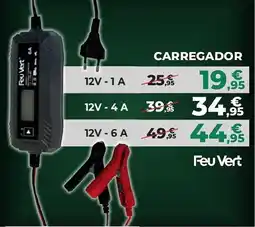 Feu Vert Carregador 12V - 6A promoção