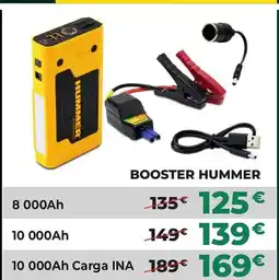 Feu Vert Booster hummer 8 000Ah promoção