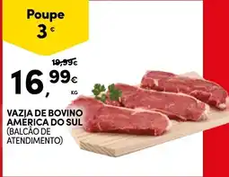 Continente Vazia de bovino america do sul (balcão de atendimento) promoção
