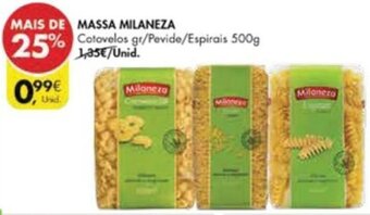 Pingo Doce Massa Milaneza 500g promoção