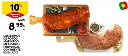 Continente Lombinhos de porco marinado mexicano / provençal continente (embalado) promoção