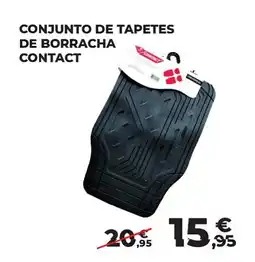 Feu Vert Conjunto de tapetes de borracha contact promoção