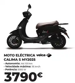 Feu Vert Moto eléctrica velca calima s my2025 promoção