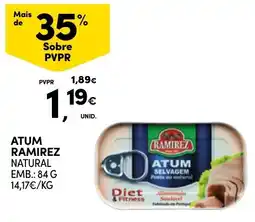 Continente Atum ramirez natural promoção