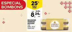 Continente Bombons ferrero rocher T30 promoção