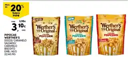 Continente Pipocas werther's promoção
